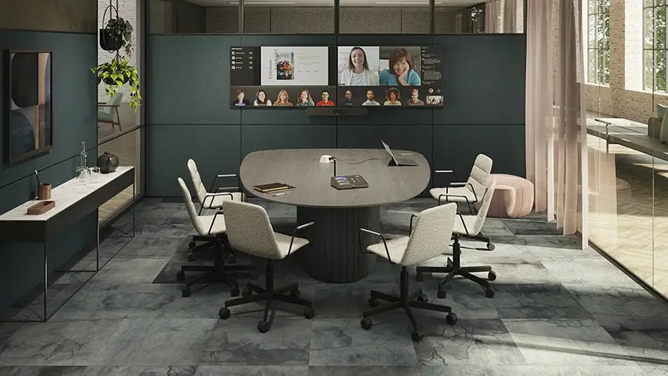 Ocular conference table by steelcase