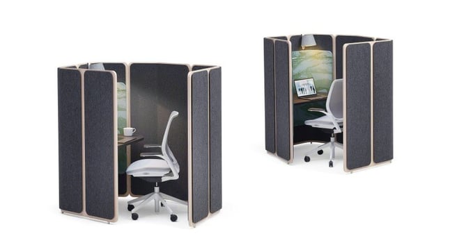Coppice room divider by Orangebox
