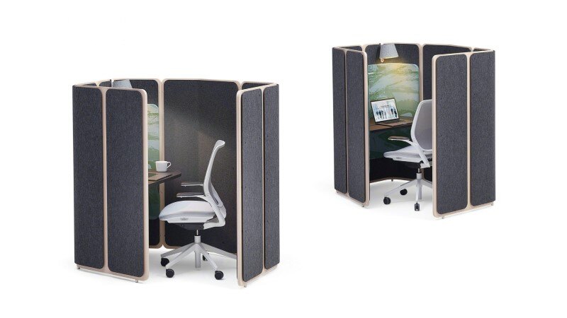 Coppice room divider by Orangebox