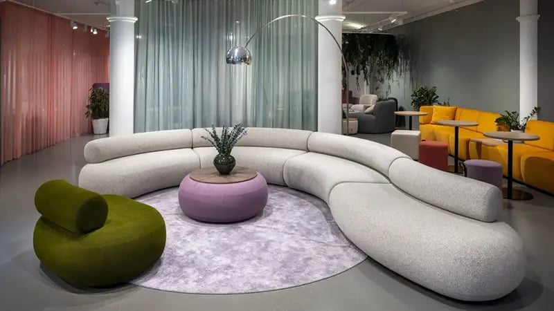 Sofa by Davison Highley Rolo