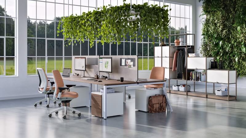 Steelcase-FrameFour-Desk