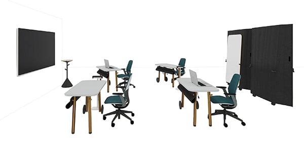 design for a collaborative office space