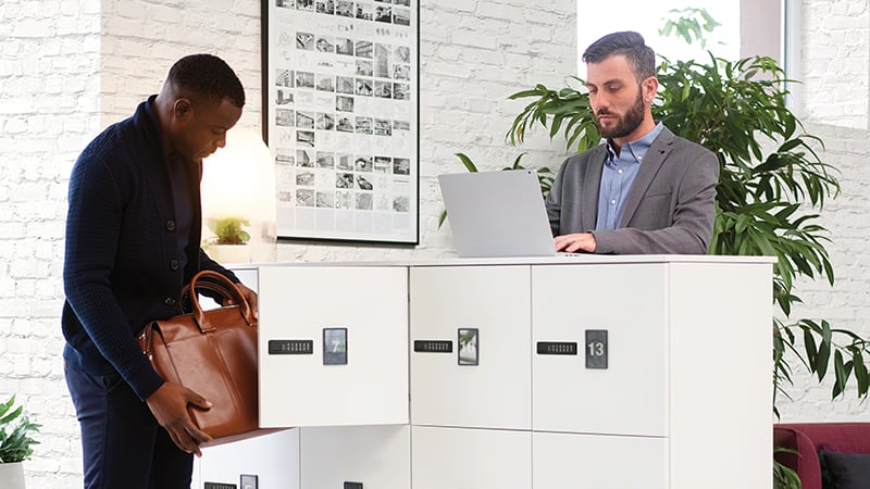 secure workplace lockers