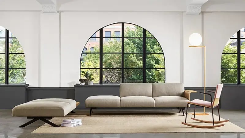 Montara 650 rocker lounge chair by Coalesse