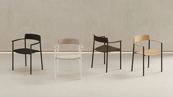 perxa chair by Piero Lissoni for Viccarbe