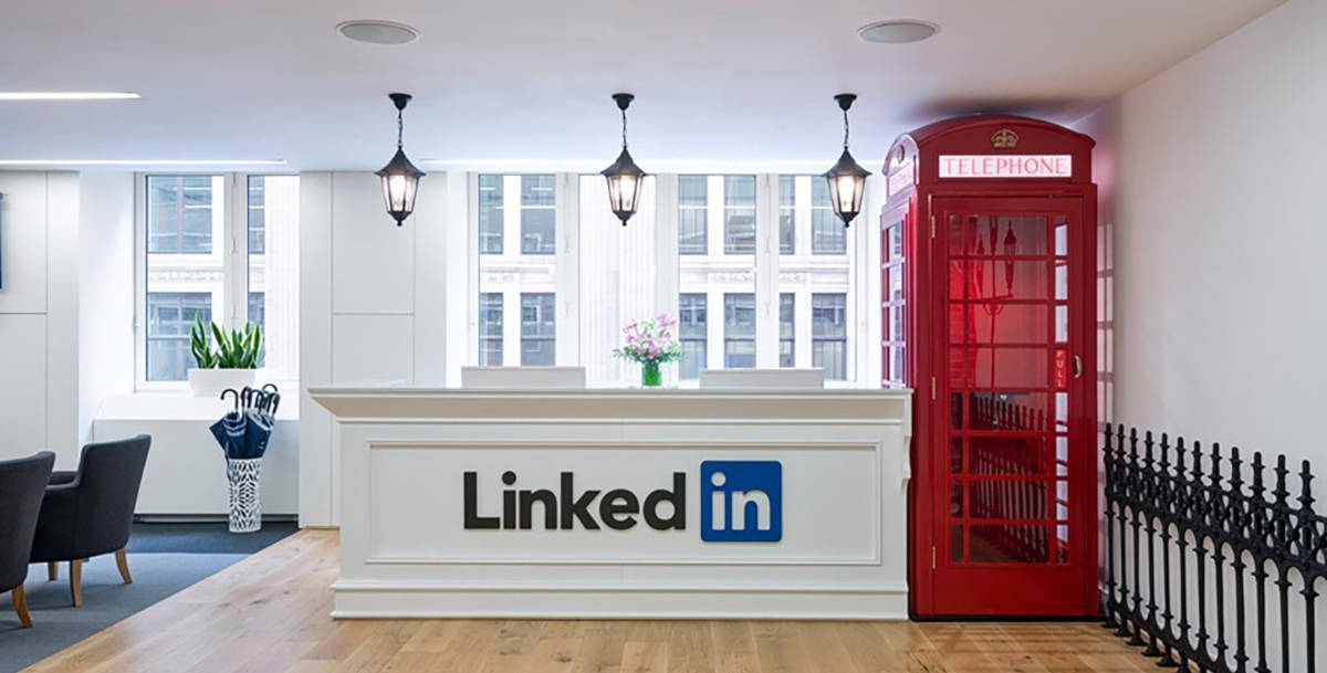 linked in london office